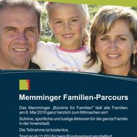 Werbekarte für den Parcours